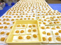 餅つき大会　きなこもち画像