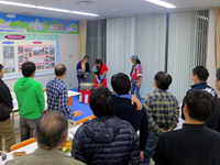 もちつき大阪こがね会　餅つき画像