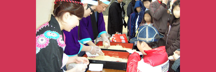 出張振る舞いもちつき 大阪こがね会画像