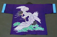 祝もちつき衣装　鶴