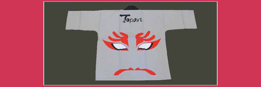 インバウンド餅つき体験　和風ハッピの画像