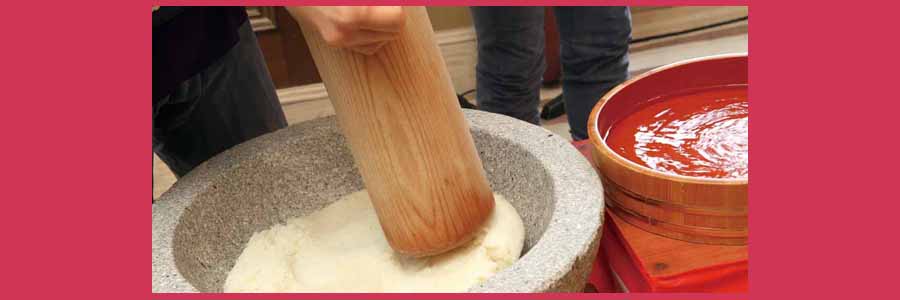 結婚披露宴祝い餅つき　大阪こがね会タイトル画像